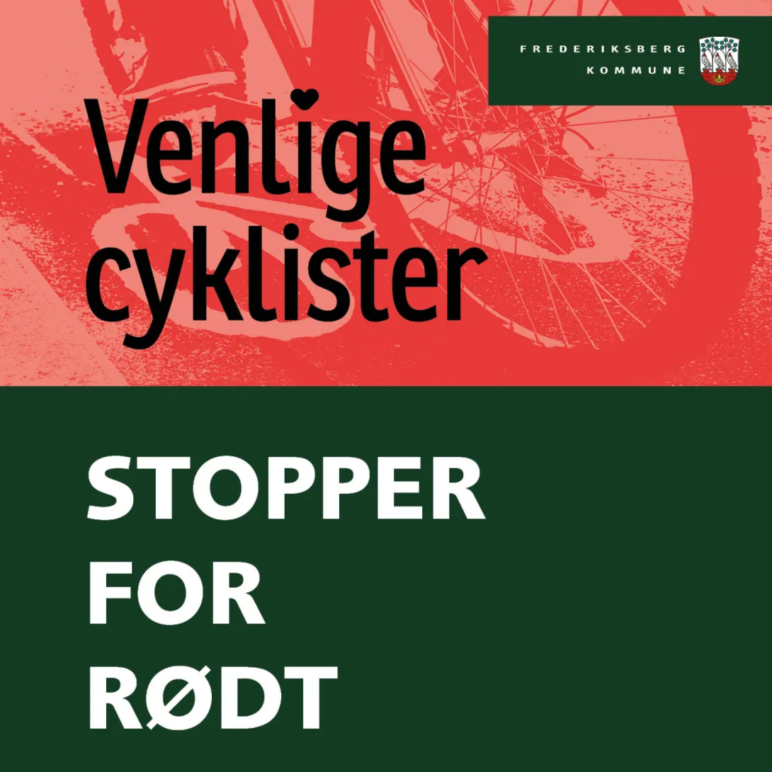 Kampagne for ny cykeladfærd til Frederiksberg Kommune 